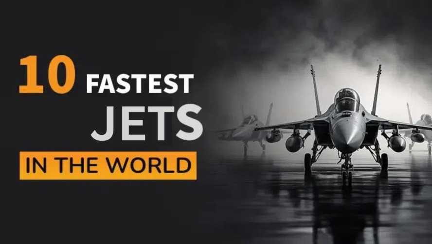 Top 10 Fastest Jet in the World 2024 | 